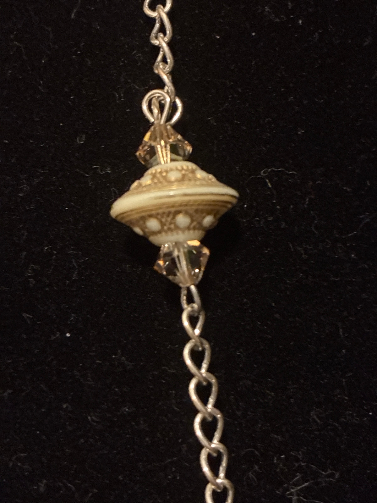 Long Crystal Necklace