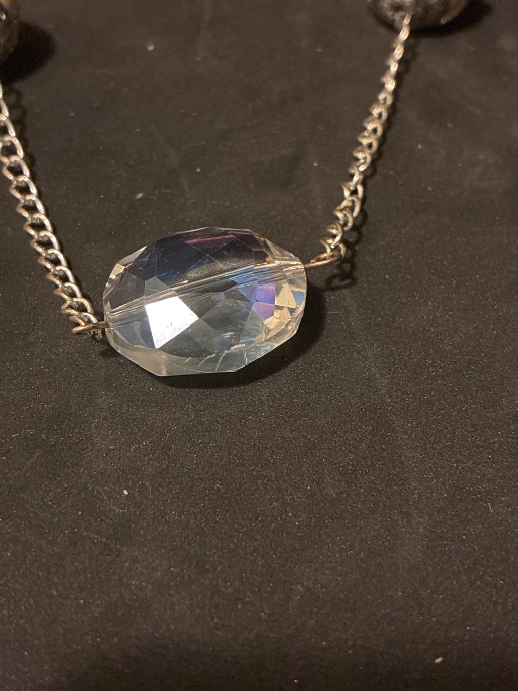 Long Crystal Necklace