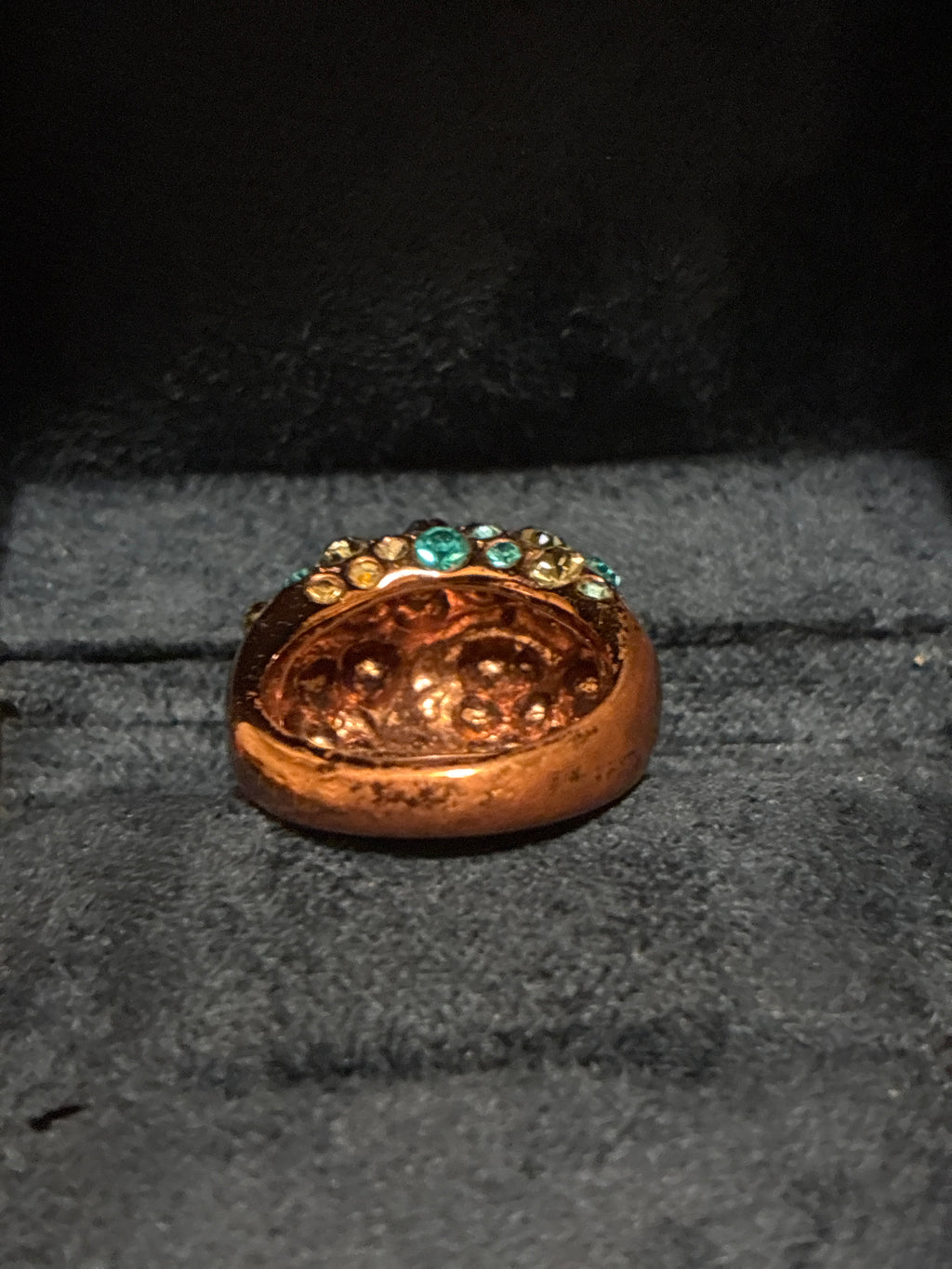Rose Gold Plated Fossil Ring