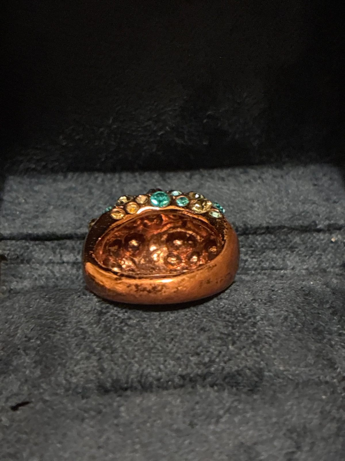 Rose Gold Plated Fossil Ring