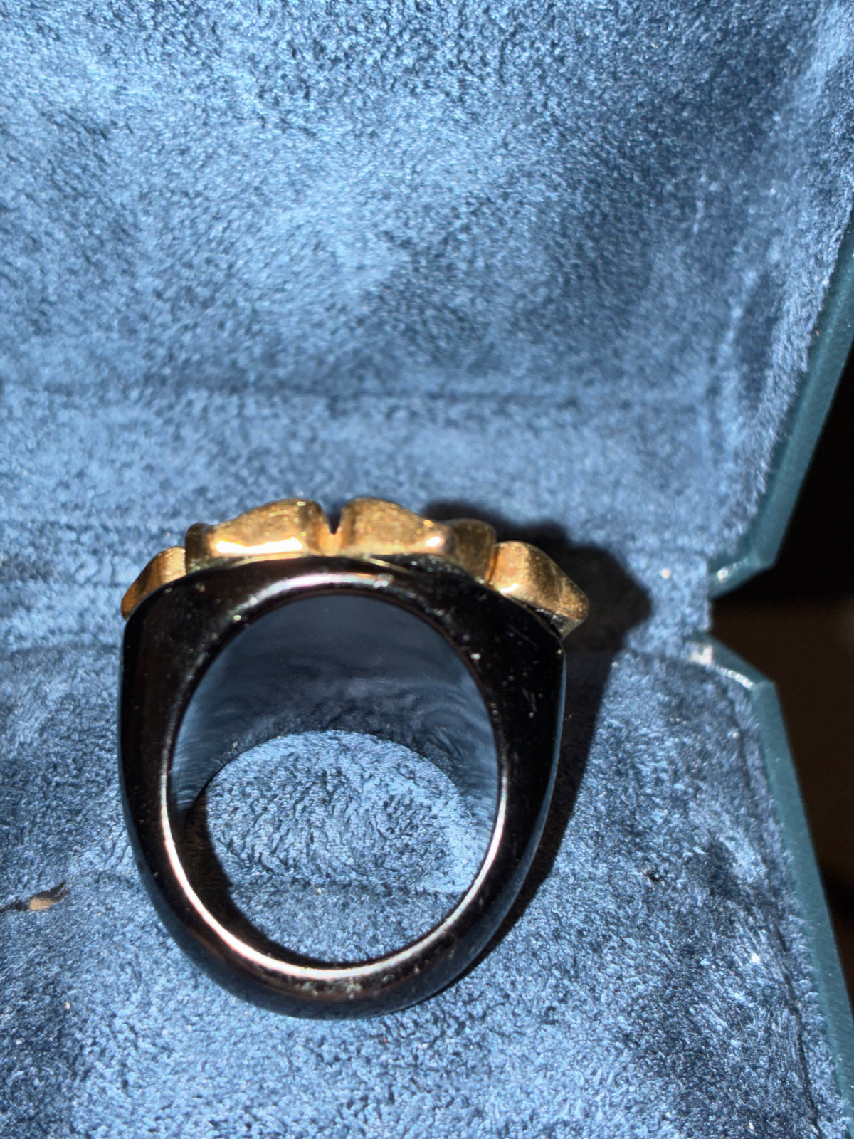Vintage Plastic Flower Ring