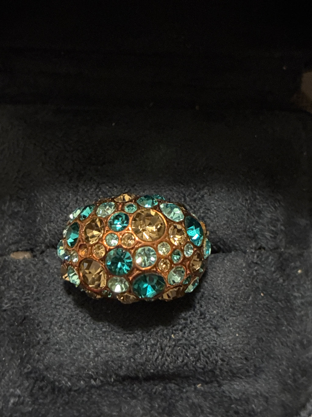 Rose Gold Plated Fossil Ring
