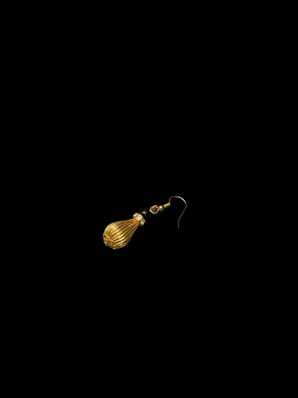 Vintage Drop Gold Plated Earrings