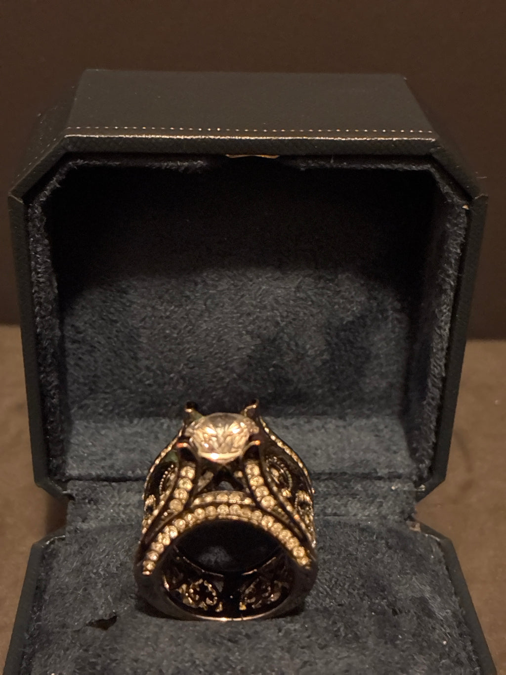 Black Statement Ring