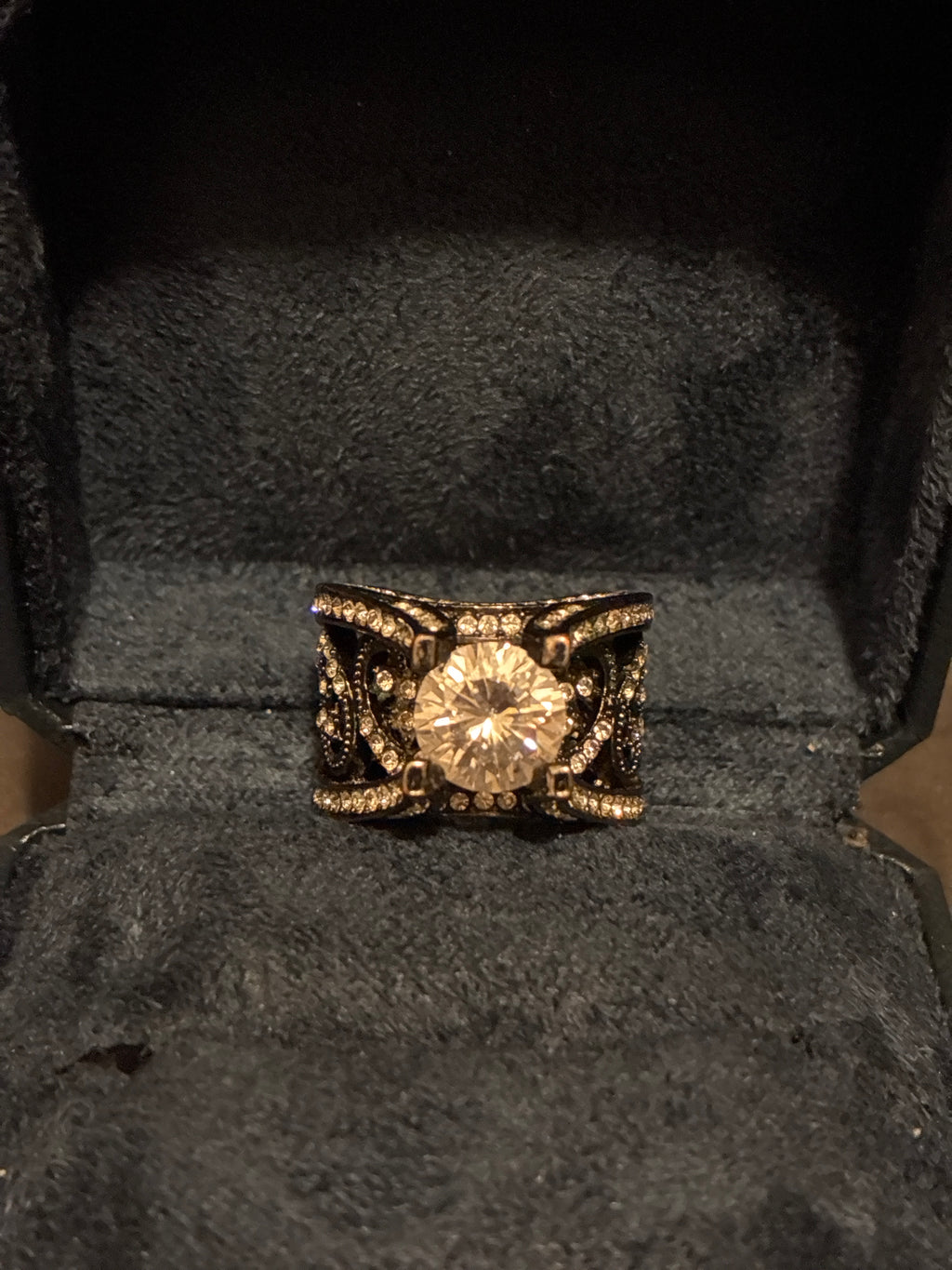 Black Statement Ring