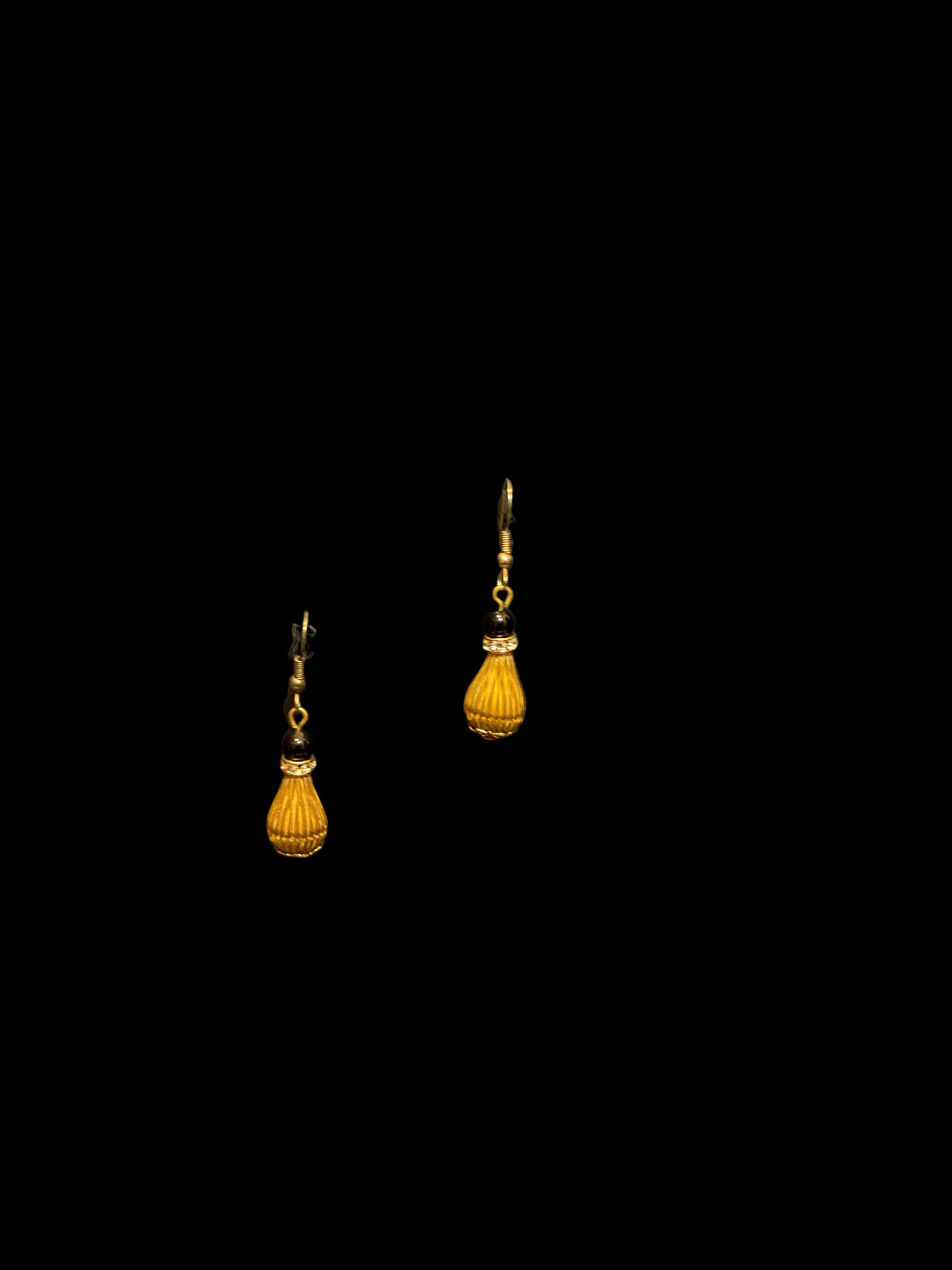 Vintage Drop Gold Plated Earrings