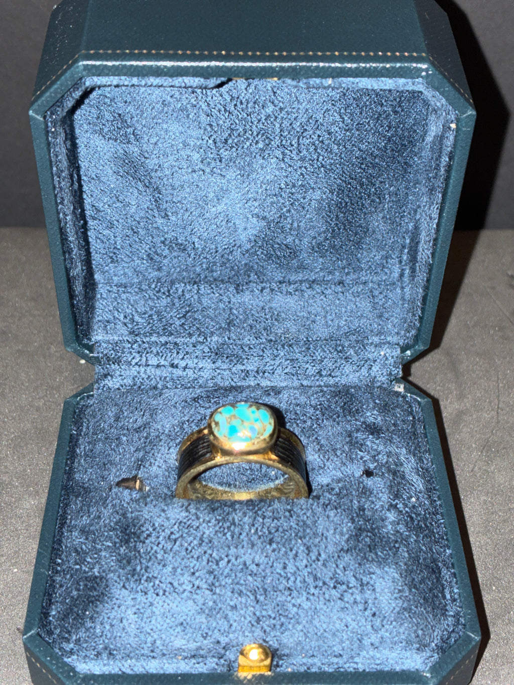 925 Gold Plated Ring Size 8.5