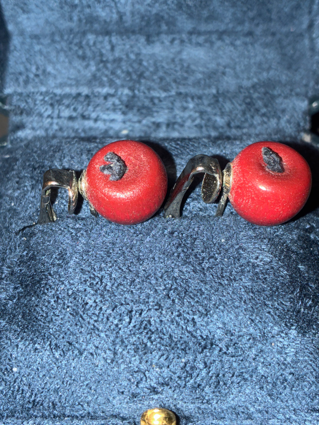 Apple Clip on Earrings
