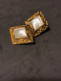 Vintage Style Clip On Earrings