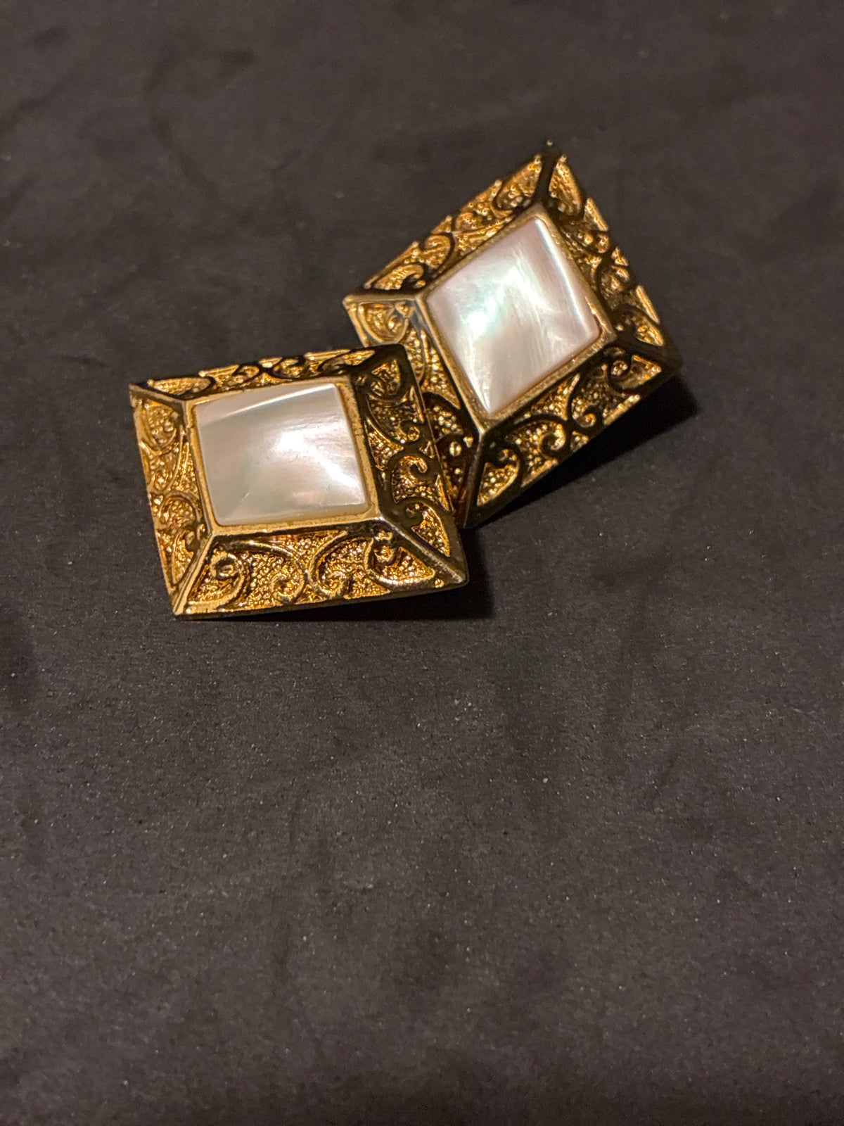 Vintage Style Clip On Earrings