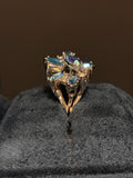 Vintage Park Lane Crystal Ring